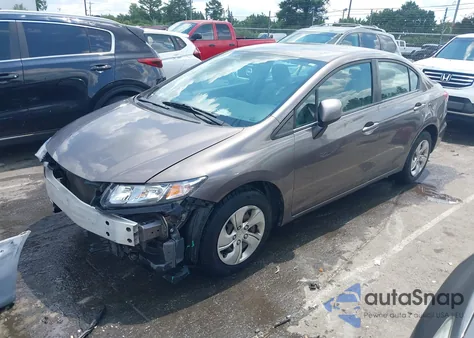 2013 Honda Civic Lx z USA, uszkodzony, nr VIN 19XFB2F58DE092569